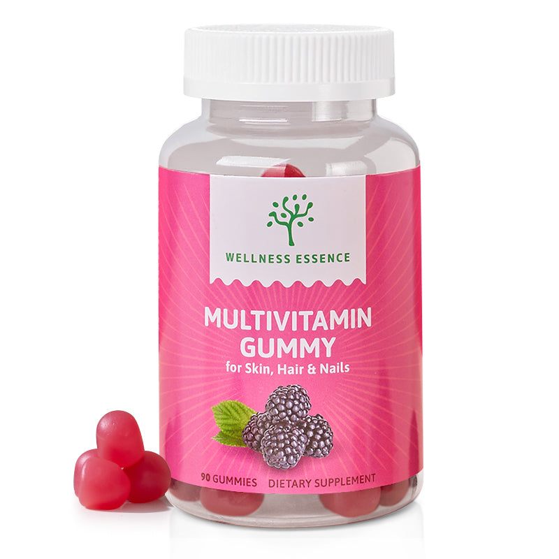 Wellness Essence Multivitamin Biotin Gummy For Skin, Hair &Nails