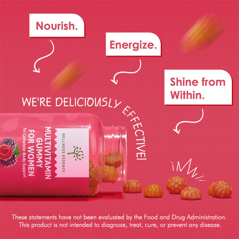 Wellness Essence Sugar-Free Multivitamin Gummy For Women